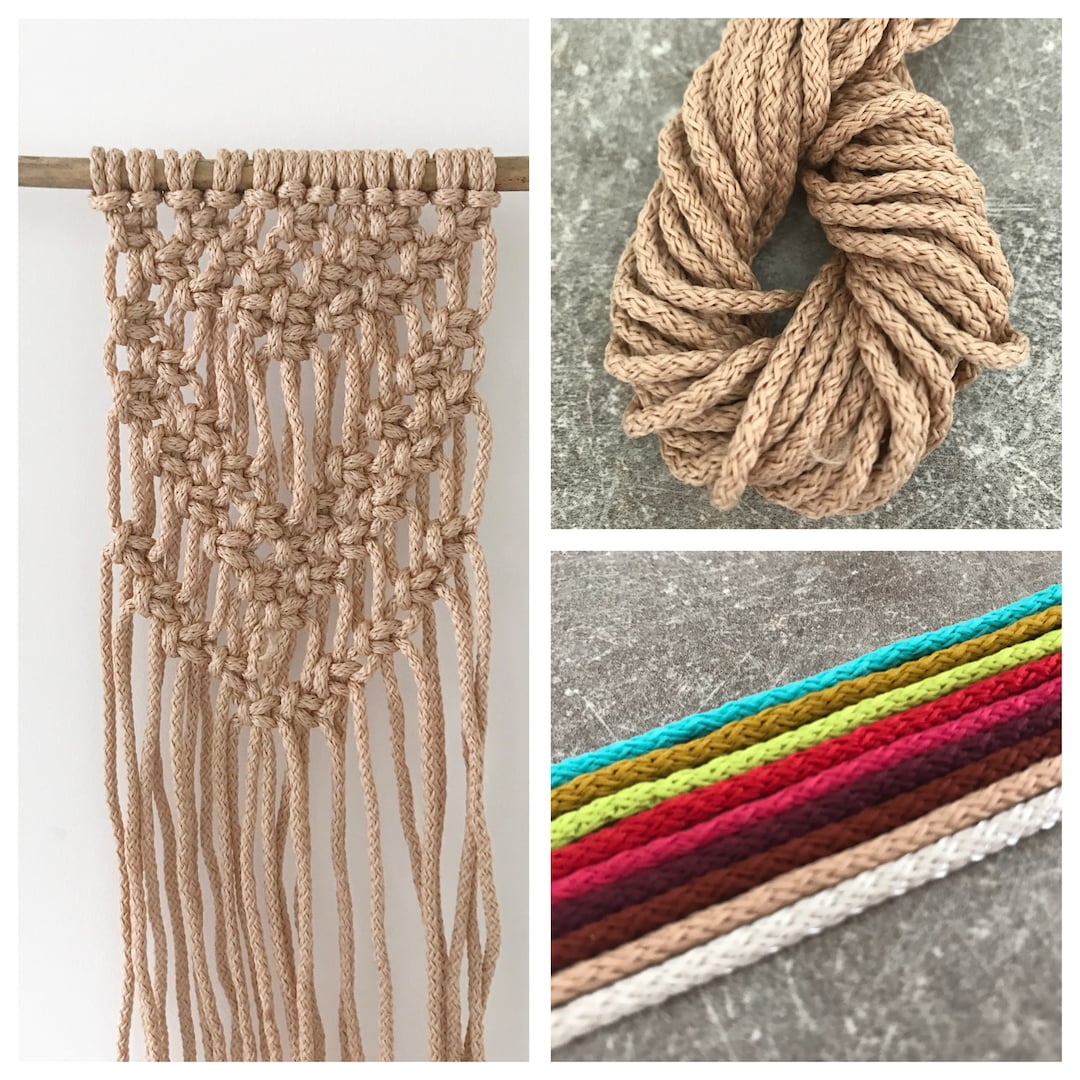 3mm Round Macrame Cord 218 Yard Macrame Rope Wholesale Etsy