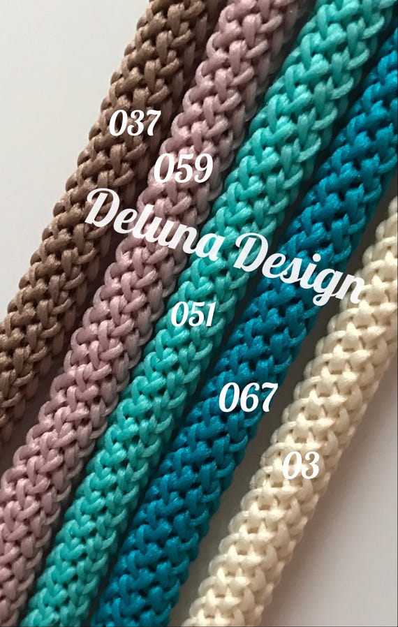 Macrame Cord 6mm Knitted