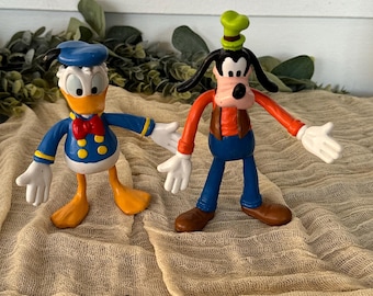 Vintage Applause Walt Disney Goofy Bendy Bendable Twistable Rubber