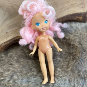 Crystal Starr Moon Dreamers pink hair doll 1980s Hasbro girl toy collectible retro