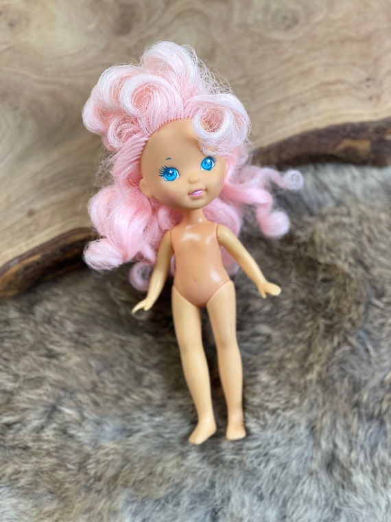 Crystal Starr Moon Dreamers pink hair doll 1980s Hasbro girl toy collectible retro