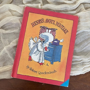Henry's Awful Mistake by Robert Quackenbush / hardcover children's book