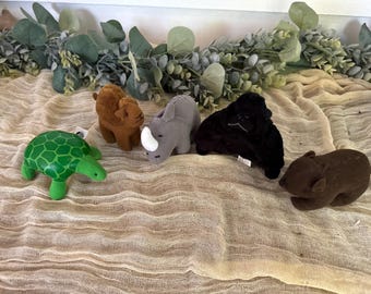 ヴィンテージ ハッピーミール ぬいぐるみ マクドナルドのおもちゃ 5個