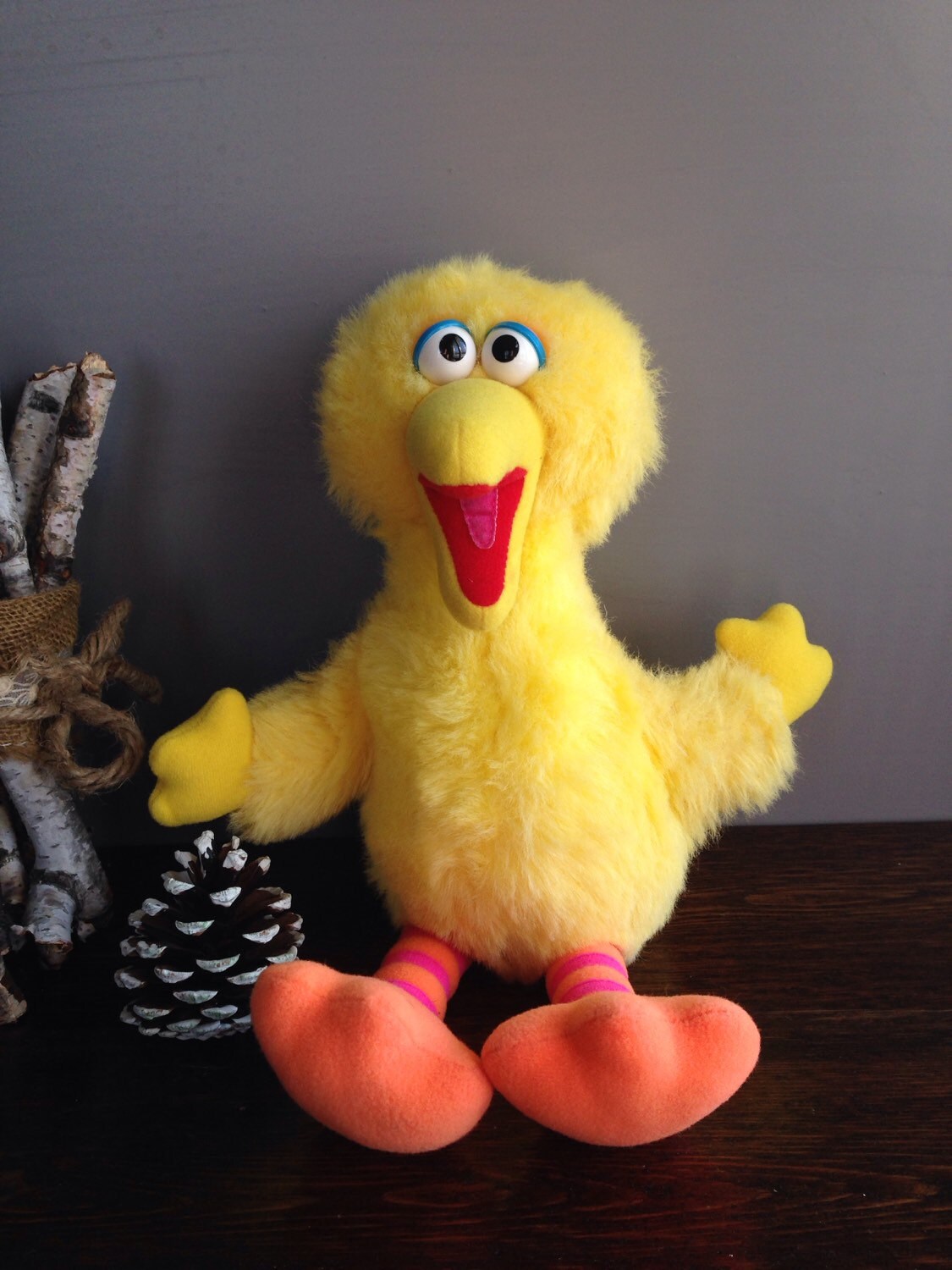 13 Playskool Big Bird Plush 1986 70205 Sesame Street | Etsy