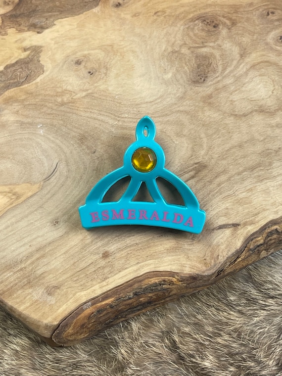 1990s Disney Esmeralda hair claw clip girls Hunchback… Gem