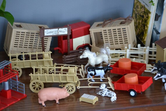 new ray farm playset