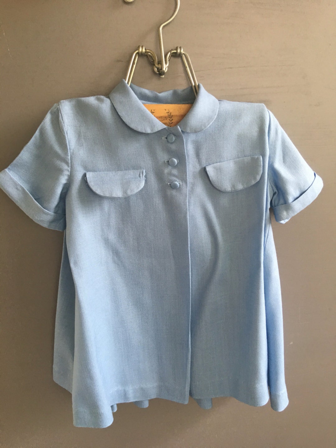 Jack Borgenicht Size 3 Toddler Light Blue Top Style 0142 / - Etsy