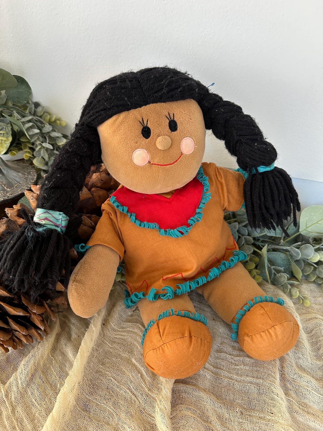 CHILD'S NATIVE AMERICAN POCAHONTAS COSTUME – M – Creative Collection