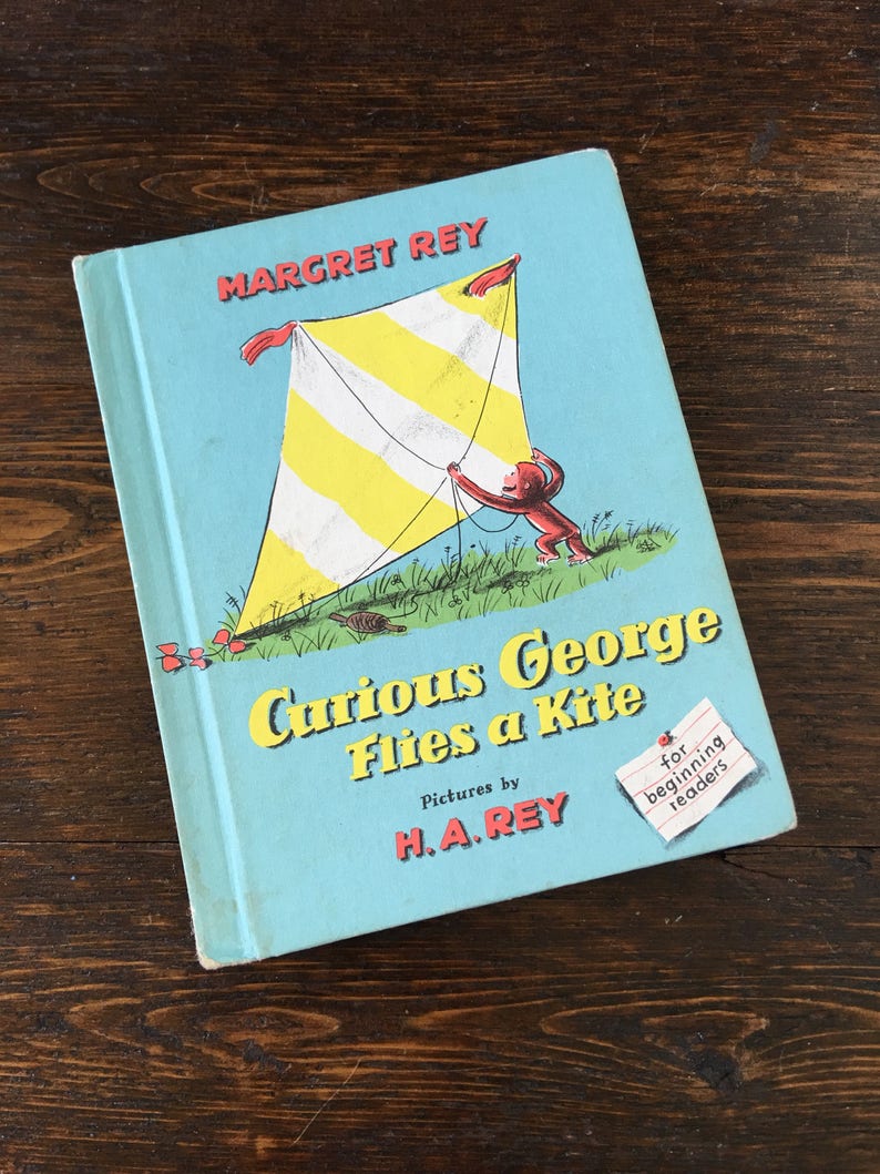 Curious George Flies a Kite by Margret Rey Curious George Flies a Kite by Margret Rey