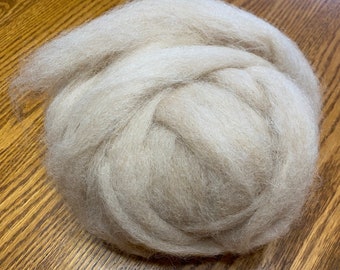 Alpaca Roving - light beige