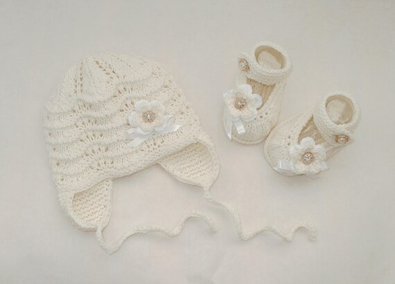 christening hat for baby girl