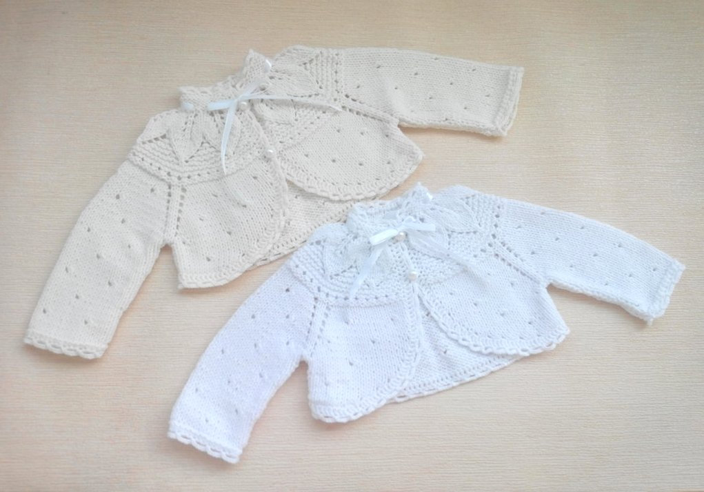 bolero baby baby girl baptism sweater christening cardigan Etsy