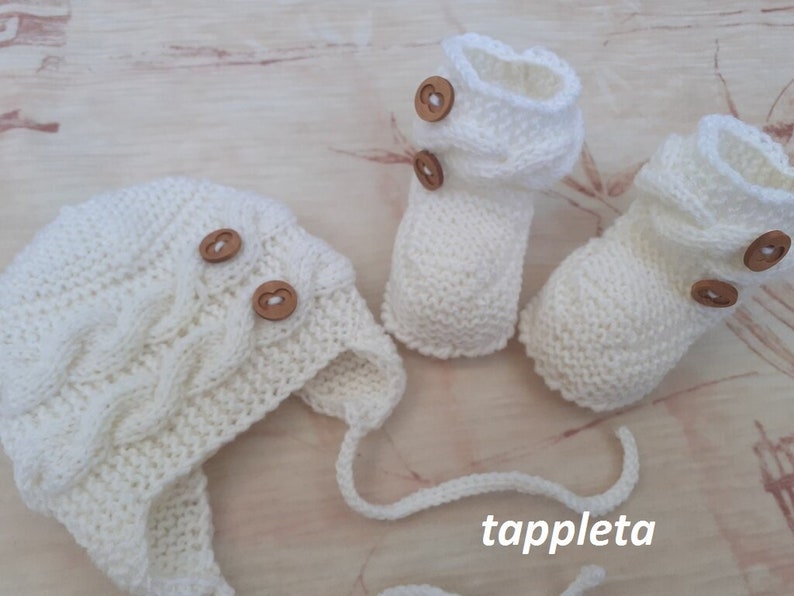 baby boy coming home outfit baby boy set hat and booties newborn winter clothes knitted sweater set boy striped sweater newborn clothes