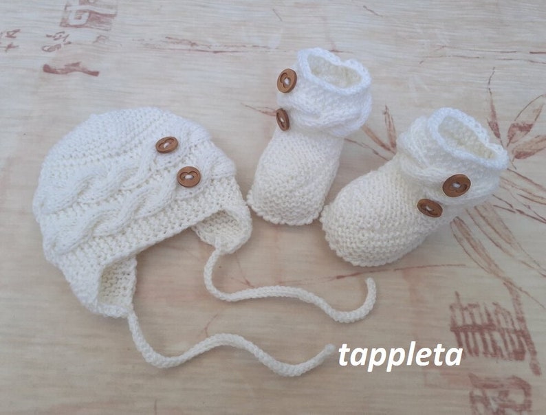 baby boy coming home outfit baby boy set hat and booties newborn winter clothes knitted sweater set boy striped sweater newborn clothes