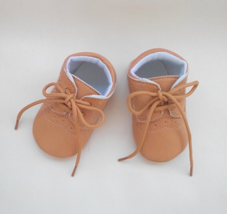 Beige Shoes First Shoes baby boy shoes Baby Moccs Infant Etsy