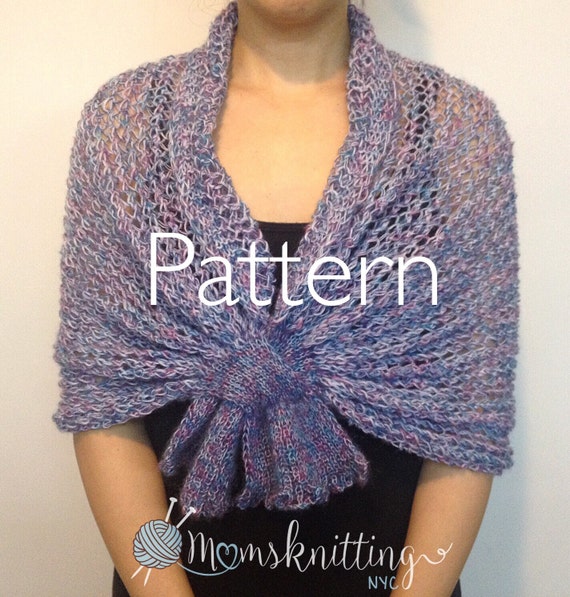 Lace knitted shawl patterns
