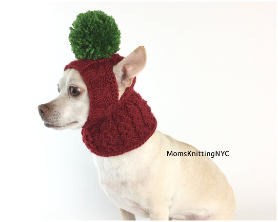 dog winter hats with ear holes