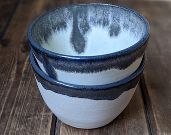 Handmade muesli bowl , ceramic bowl , breakfast bowl ,pottery bowl .