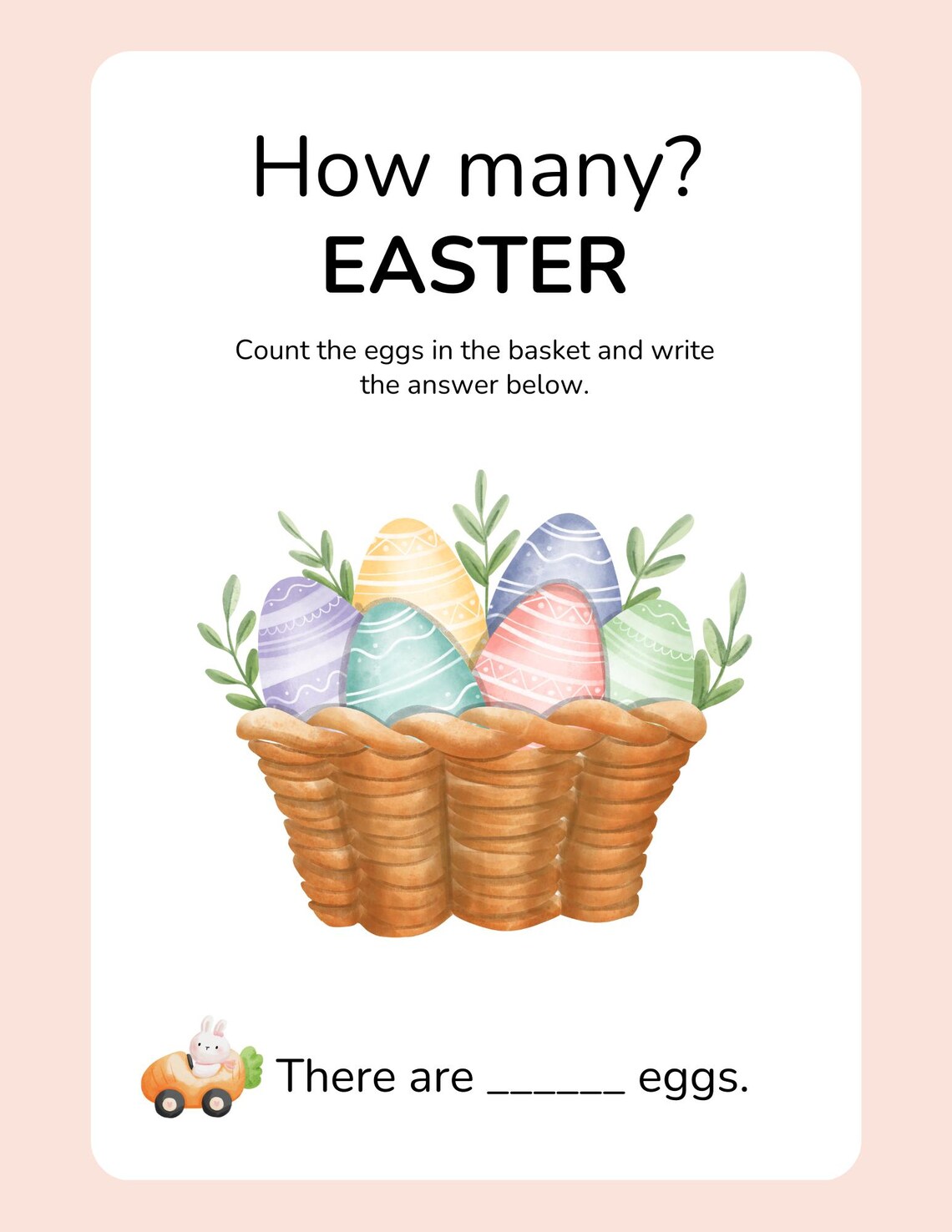 Easter Preschool Activity Pack, Easter Activity Printable, Easter ...