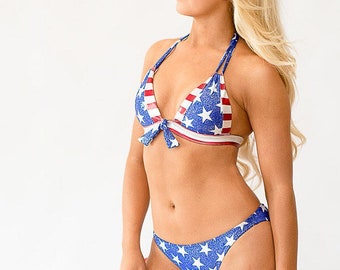 American Flag Bikini