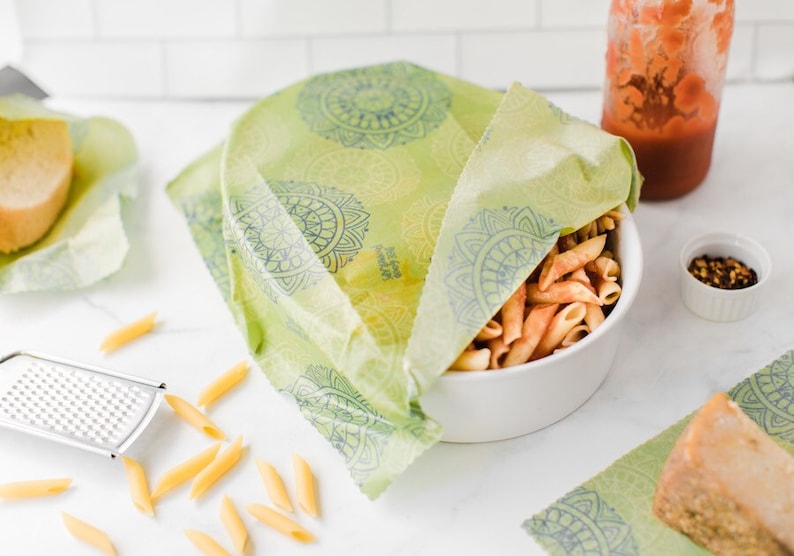 Organic Beeswax Wraps - Bee Good Wraps -Beeswax Food Wrap Sustainable Food Wrap Made in Oregon Portland, Oregon