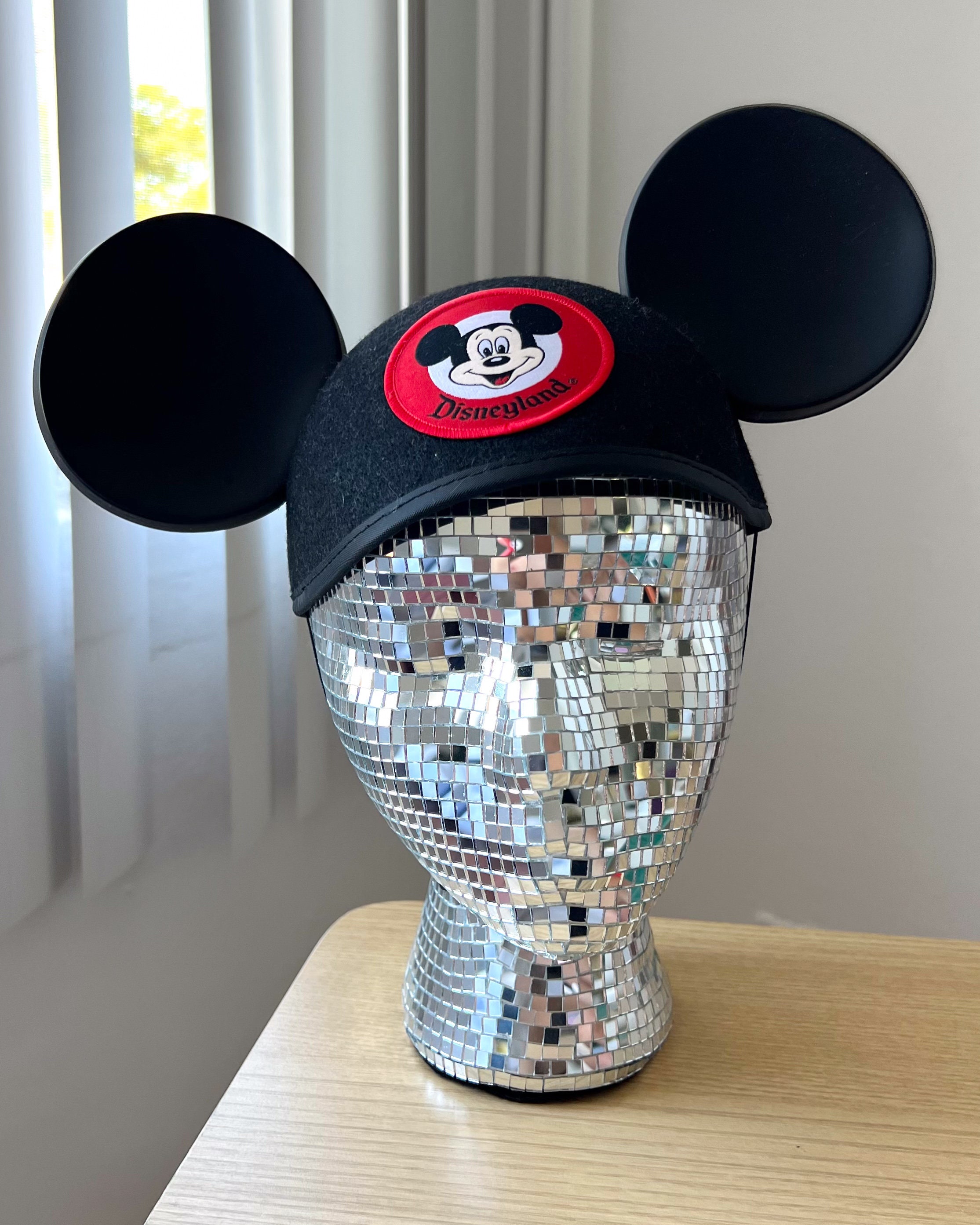 Disco Friends Heads Two Mirrored Mosaic Mannequin Heads Disco Balls Etsy