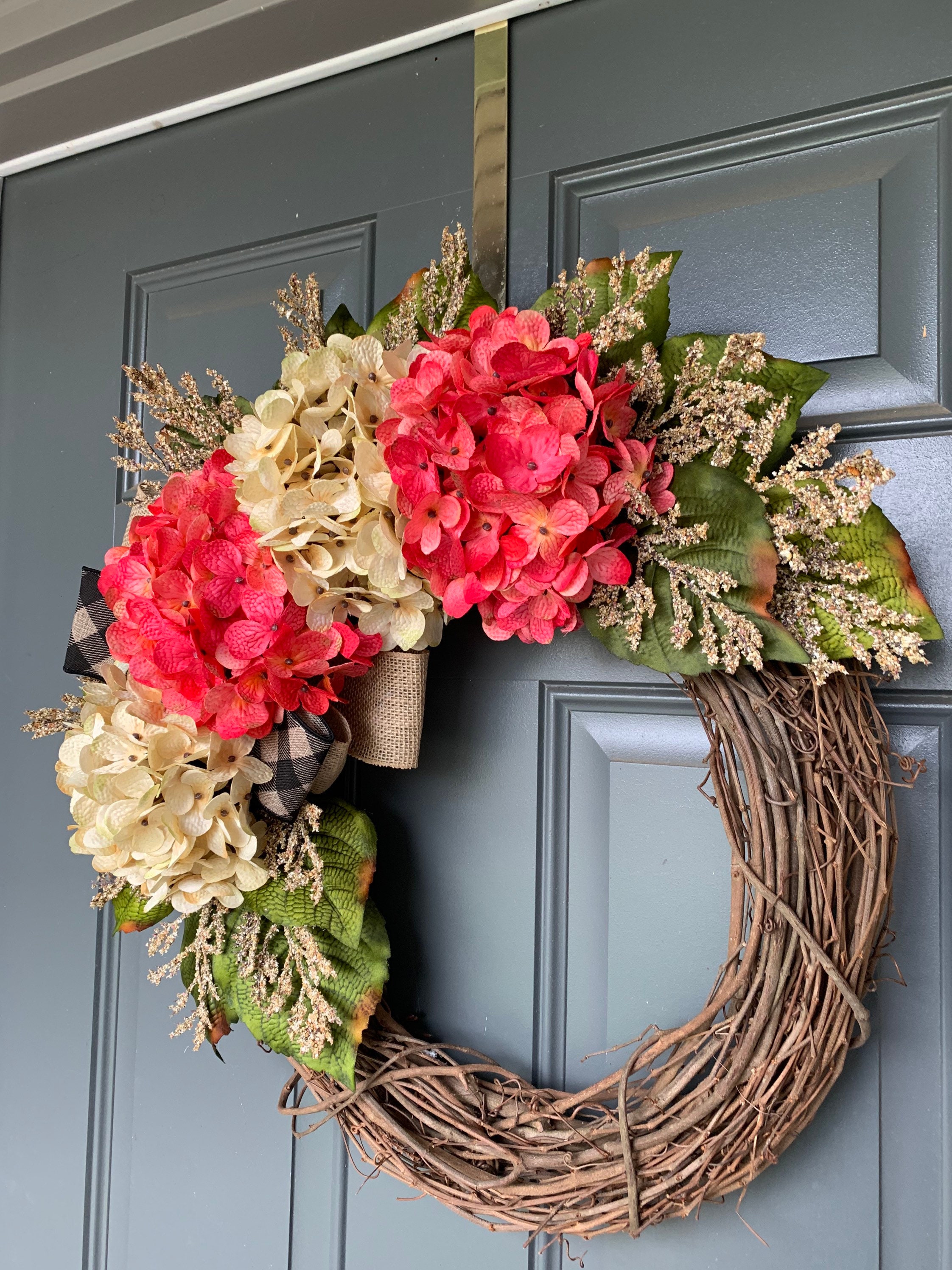 Wreaths for Front Door Front Door Decor Home Decor Etsy
