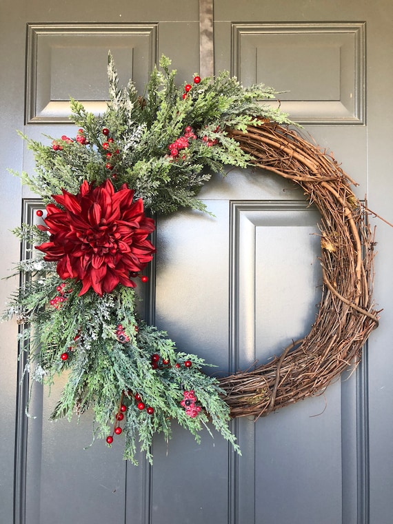 Wreaths For Front Door Winter Wreath