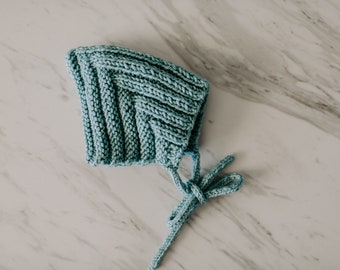 Gnome Baby Hat in Teal