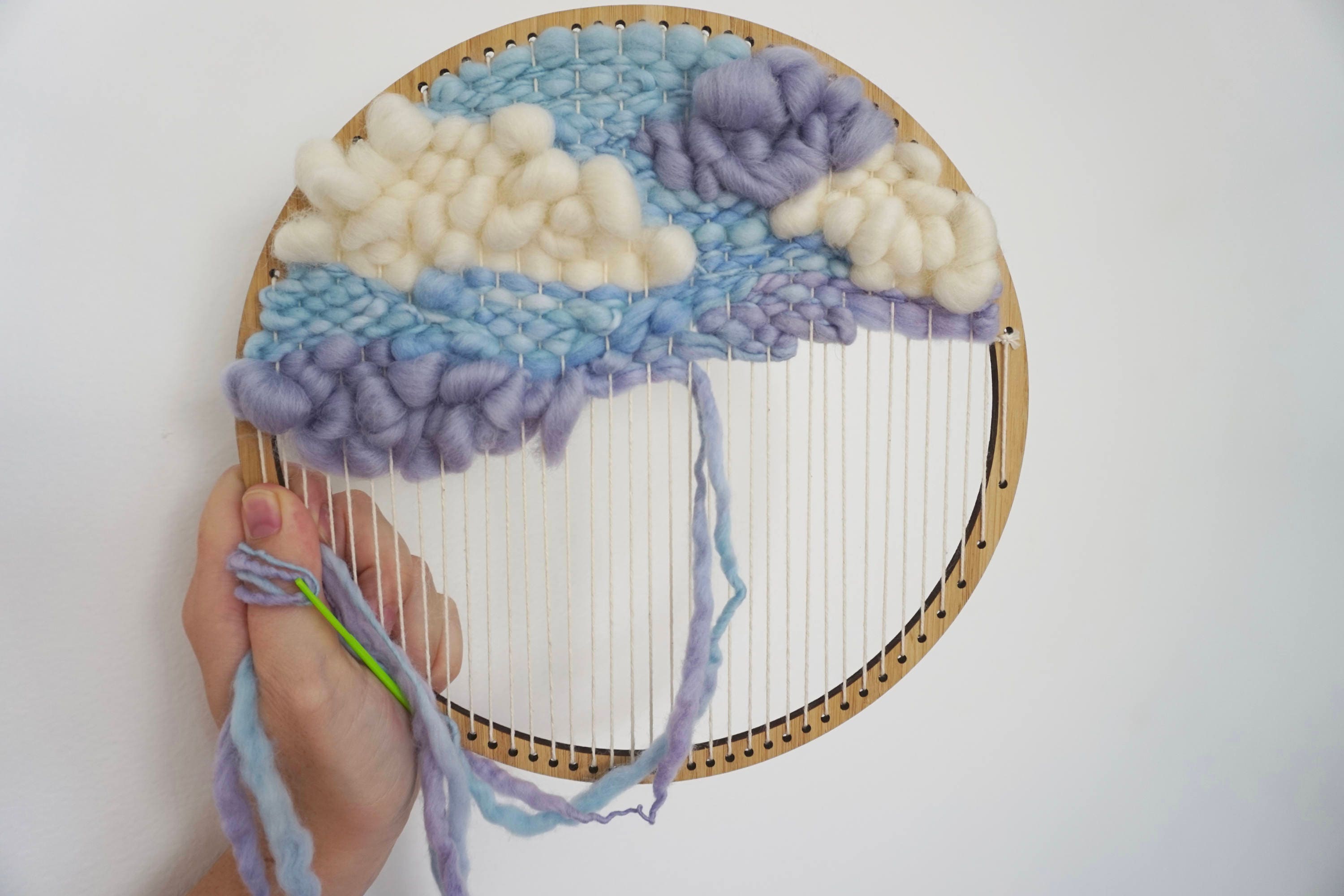 Hoop Looms 4 sizes round weaving loom / circle weaving Etsy