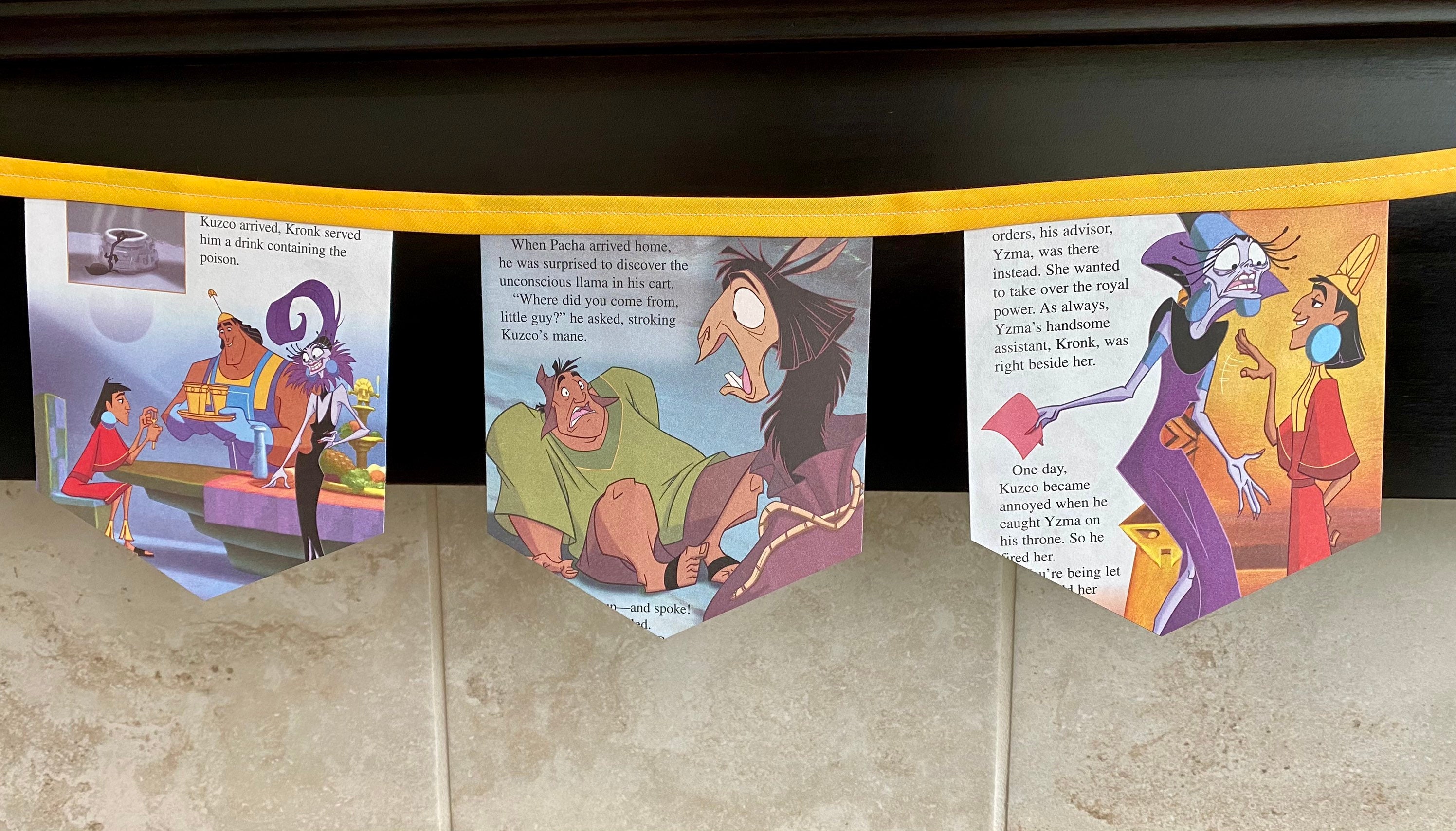 Disney’s the Emperor’s New Groove Birthday Banner | Etsy
