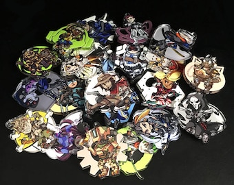 Double Sided Overwatch Charms