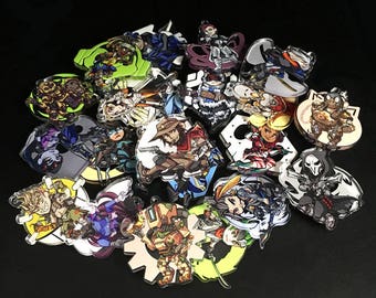 Double Sided Overwatch Charms