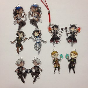 Double Sided Dragon Age Charms