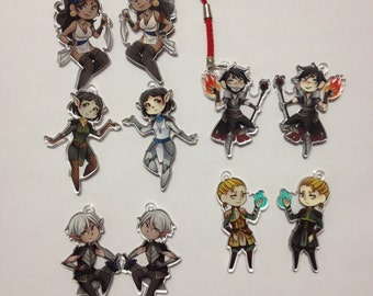 Double Sided Dragon Age Charms