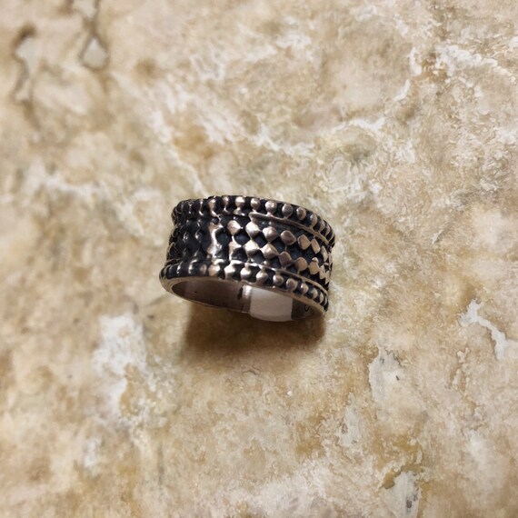 Chunky Sterling Silver Ring