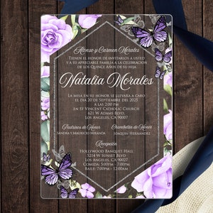 Acrylic Welcome Signs - Quinceañera or Sweet Sixteen 02 – SoloInvitaciones