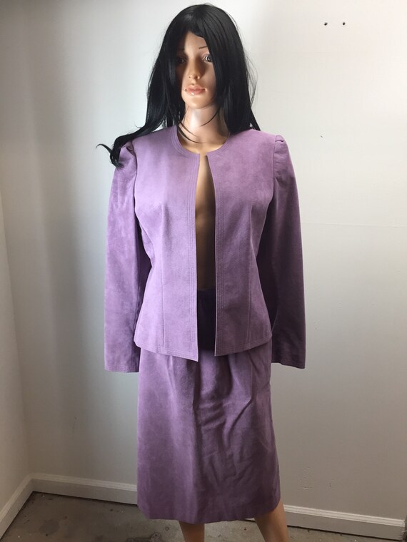 Vintage 70s Adolph Schuman for Lilli Ann 2 Piece … - image 1