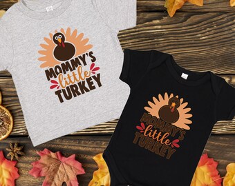 mommy's little turkey onesie