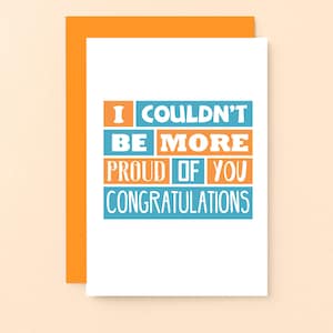 carte de félicitations | carte de fin d'études | Résultats d'examen bien faits | Bon travail | Félicitations, nouvelle carte de promotion d'emploi | Carte Fier de vous | SE0173A6