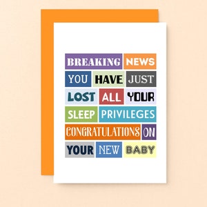 Carte drôle de félicitations de bébé ! Carte pour nouveaux parents | Bébé garçon | Petite fille | Carte nouveau-né drôle | Carte Futurs parents sarcastiques de Zazzle.be Liste d'envies Vous avez des idées ? SE0151A6