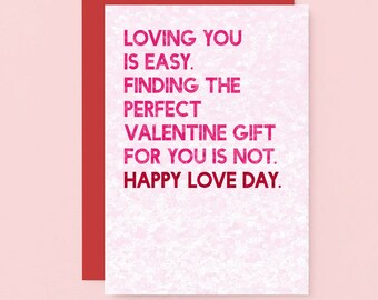 Funny Valentine Card For Wife, Husband Valentine Card, Girlfriend Valentine Card Boyfriend Card, Valentine Card For Partner, SEV0043A6