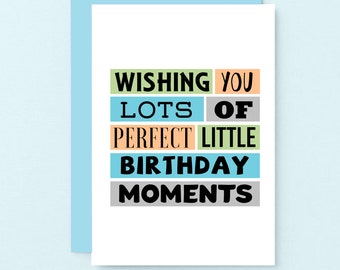 Jolie carte d'anniversaire pour un ami | Cartes d'anniversaire pour elle | Carte d'anniversaire douce pour les enfants | Carte d'anniversaire pour lui | SE0191A6