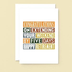 Large Retirement Card From Group | Funny Retirement Card For Coworker | Colleague Retiring Card | Funny Card For Retiree | SE0015A5