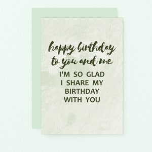 We Have The Same Birthday Let S Have Two Cakes Shared Etsy
