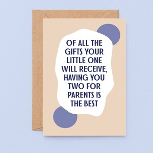 Nouvelle carte bébé | Nouveaux parents | carte nouveau-né | Félicitations baby shower | Nouvelle carte bébé garçon | nouvelle carte bébé fille | SE1107A6