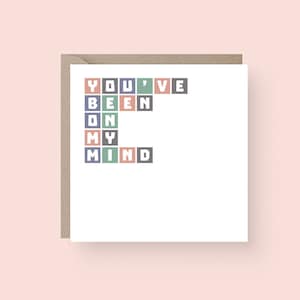 Je pense à vous | Bonjour carte | Tu me manques carte | Envoyer une carte d'amour | SE0009SQ