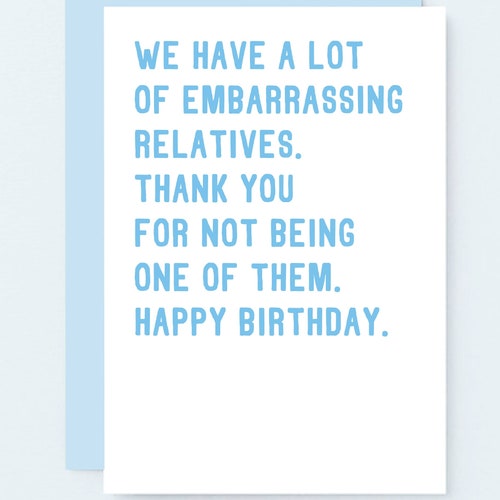 Funny Birthday Card for Cousin Uncle Birthday Card Happy - Etsy Australia Funny Birthday Card for Cousin Uncle Birthday Card Happy - Etsy Australia