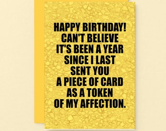 Funny Birthday Card For Friend | Bday Cards For Him | Birthday Card For Her | SE0858A6