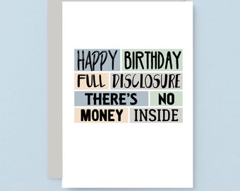 Funny Birthday Card For Teen Boy | Happy Birthday Card Son | Daughter Birthday Card For Teen Girl | Card For Niece | Nephew | SE0260A6